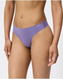 Under Armour - 3-Pack UA Pure Stretch No Show Thong