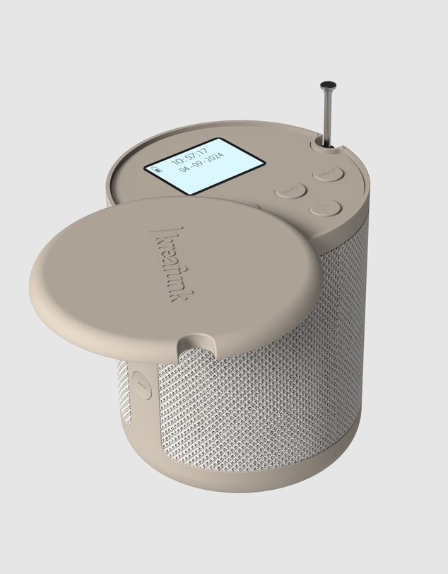 Kreafunk - Kreafunk Dabbie Dab+/Fm Radio W/ Bluetooth - Ivory Sand