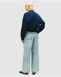 Tommy Hilfiger - Flex Fleece Logo Relaxed Bomber Cardigan