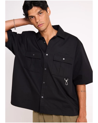 Black Noise White Rain - Gospel Short Sleeve Shirt
