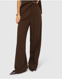 Belle & Bloom - Ready for Your Love Wool Wide Leg Pant