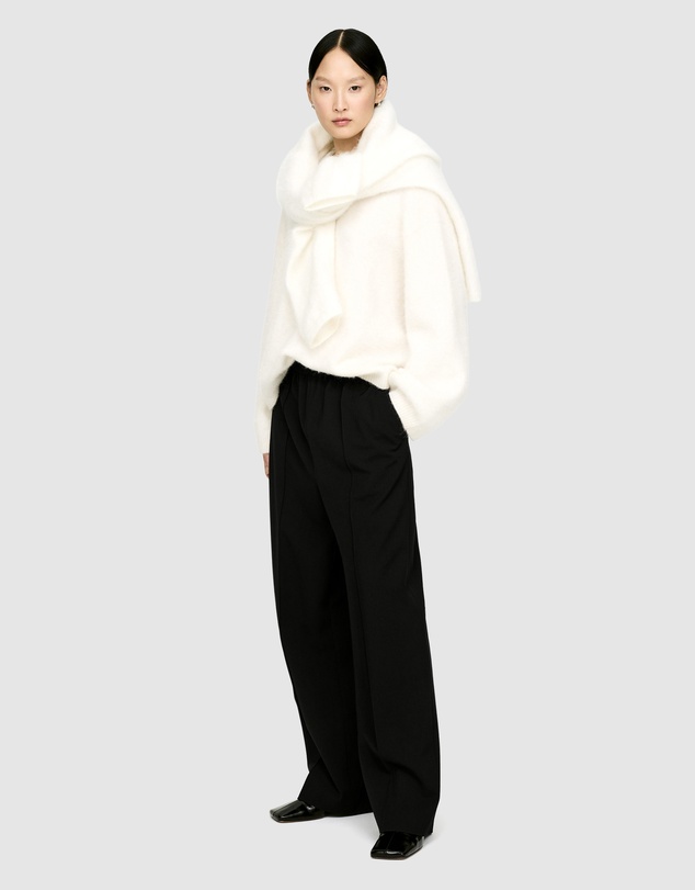 ARKET - Elastic-Waist Twill Trousers