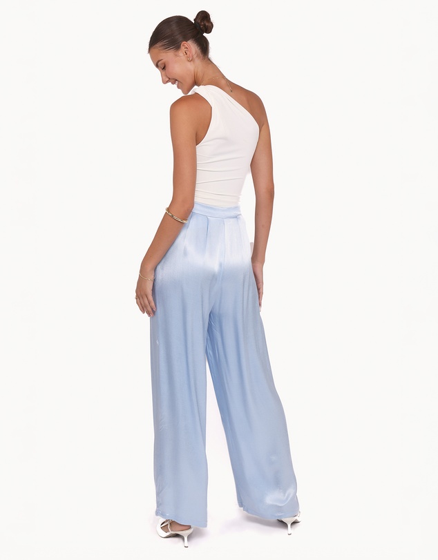 Petal & Pup - Joyce Wide Leg Pant - Blue