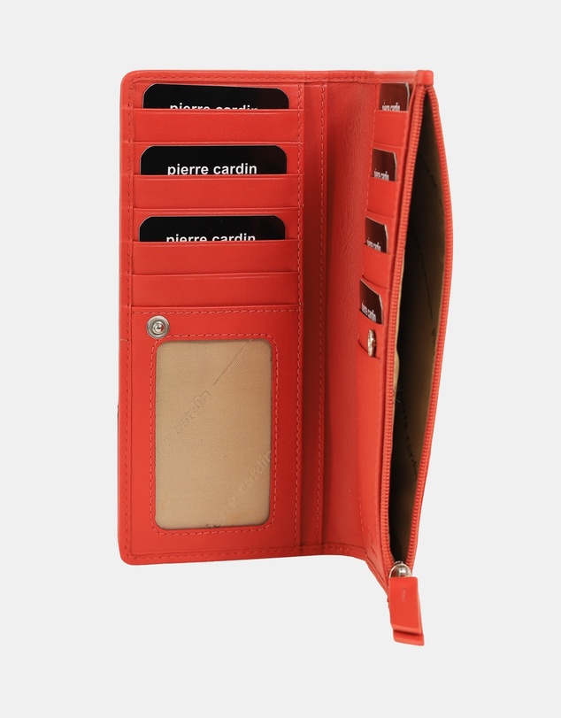 Pierre Cardin - Pierre Cardin Genuine Ladies Leather Bi-Fold Wallet