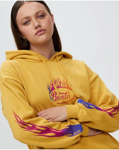 Brixton - Parsons Flame Hoodie