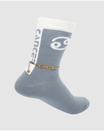 High Heel Jungle - Horoscope Gold Anklet and Sock Set - Cancer