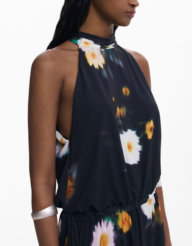 Desigual - Asymmetric dress with bow