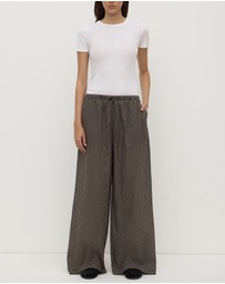 Assembly Label - Harriet Check Pants