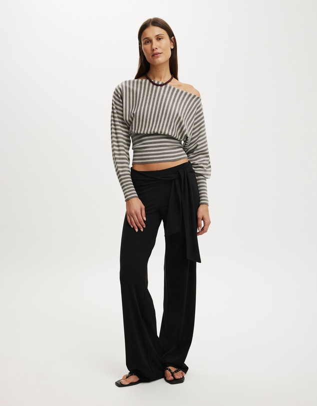 Cotton On - Everfine Ls Batwing Knit