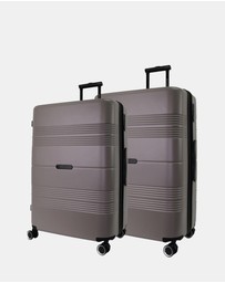 Pierre Cardin - Pierre Cardin Impact Hard Shell Large and Medium Bundle 2-Piece Set