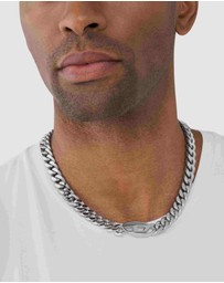 Diesel - Steel Silver Tone Pendant