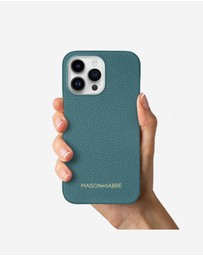Maison De Sabre - Leather Phone Case (iPhone 14 Pro Max)