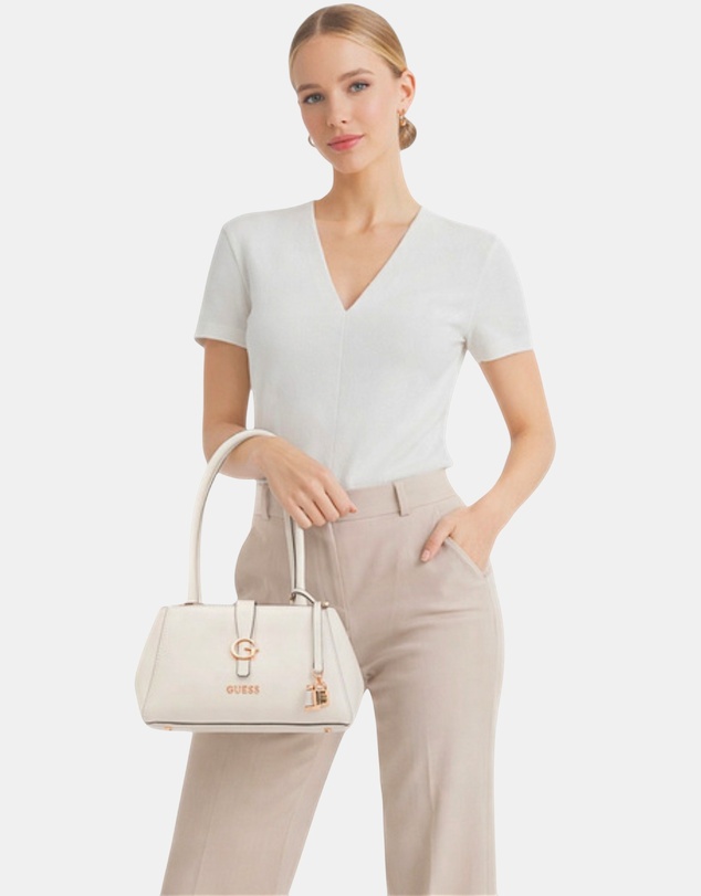 GUESS - Carrie Girlfriend Shoulder Satchel Bag
