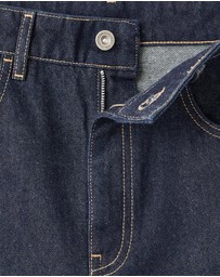 M.N.G - Barrel Mid-Rise Rinse Wash Jeans