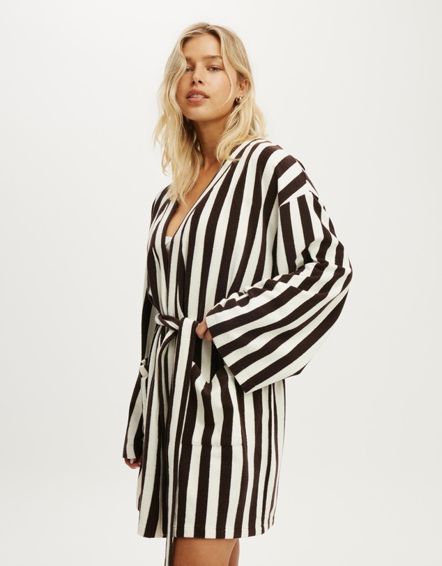 Cotton On Body - Body Wellness Long Sleeve Robe