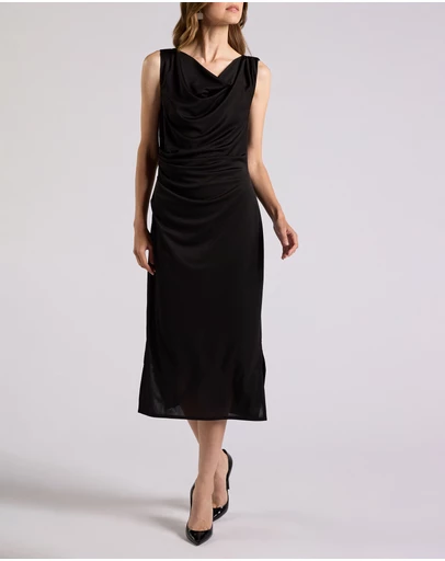 David Lawrence - Sella Mesh Midi Dress