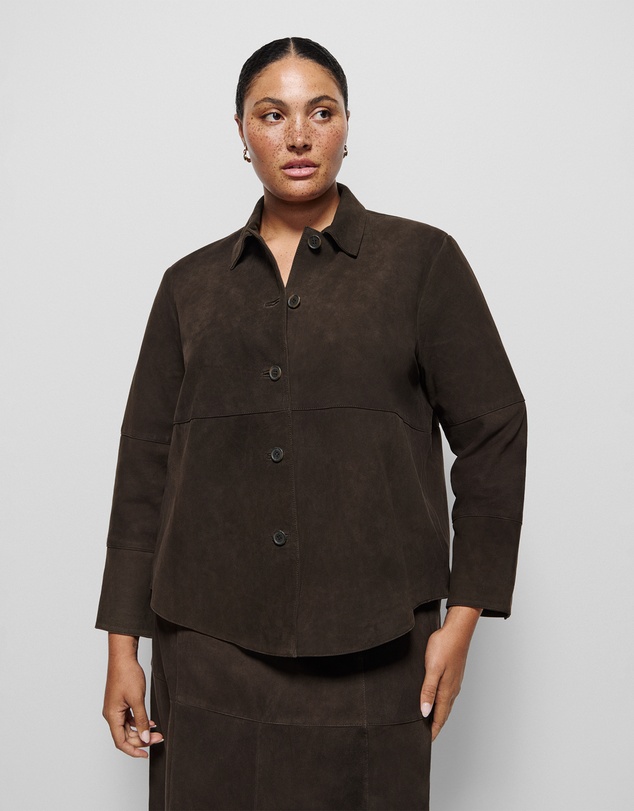 Commonry - Sally Suede Shacket