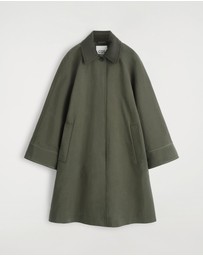 COS - Wool-Trimmed Car Coat