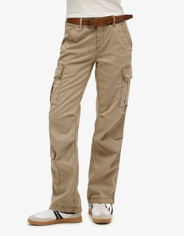 Superdry - Low Rise Straight Cargo Pant