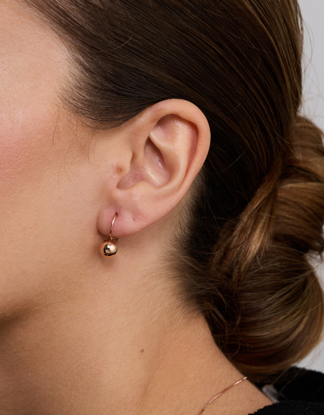 Michael Hill - 7mm Euroball Earrings in 10kt Rose Gold