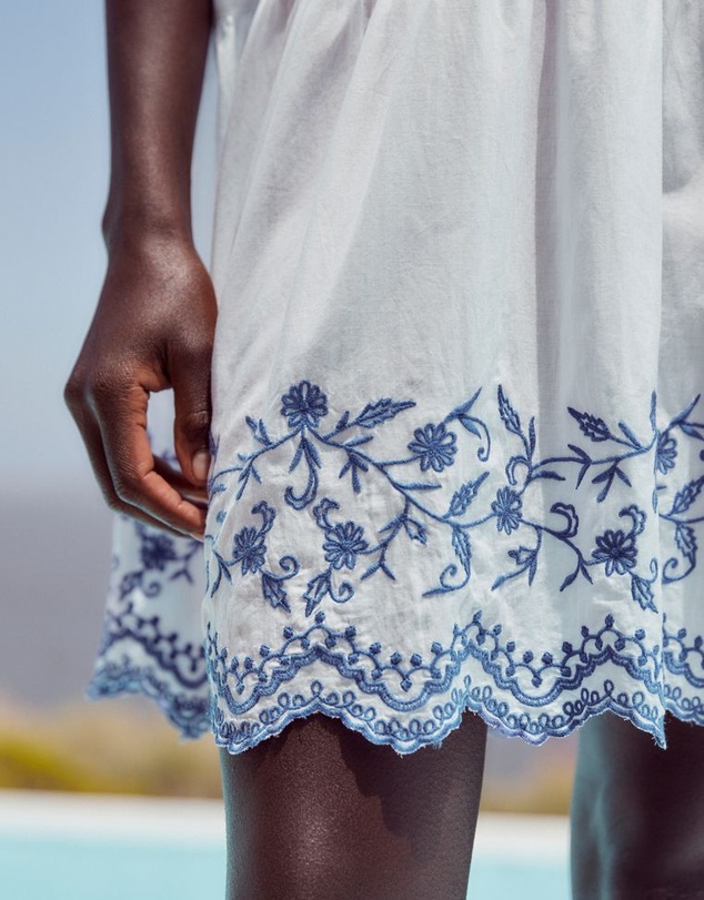 NEXT - Embellished Hem Tiered Mini Dress