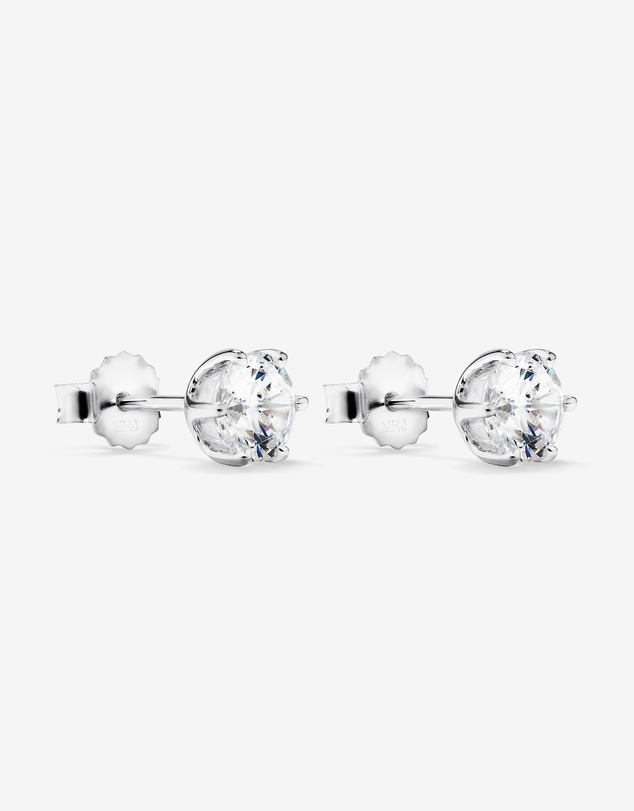 Michael Hill - Stud Earrings with Cubic Zirconia in Sterling Silver