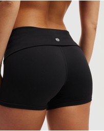 Cotton On Body Active - Ultra Soft Roll Over Shortie Shorts