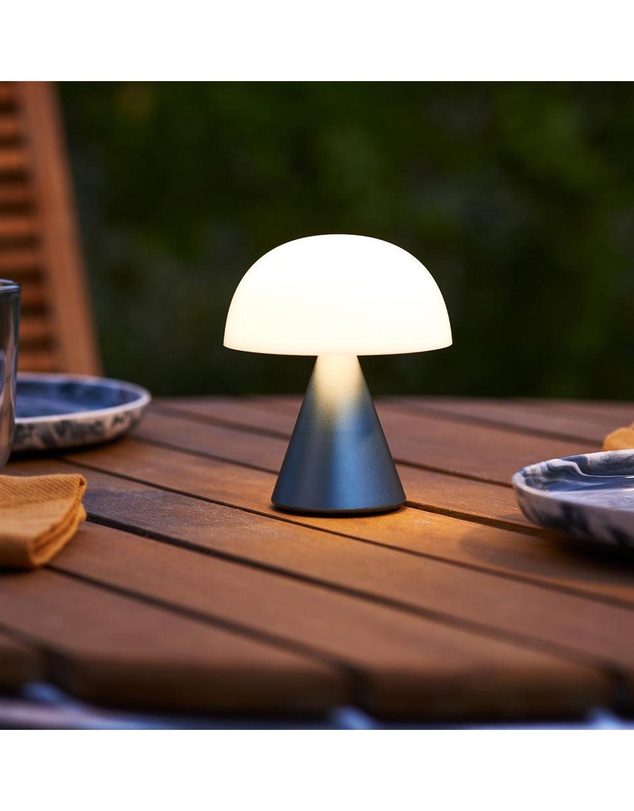Lexon - Lexon Mina M Medium Portable Led Lamp - Blue