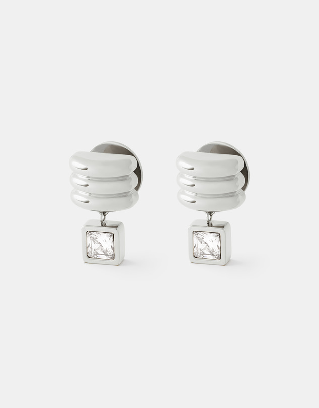 CENDRE - Rosetta Earrings Silver