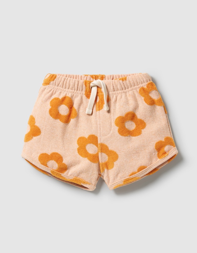 Wilson & Frenchy - Organic Terry Tie Shorts - Babies