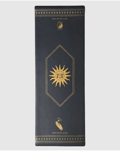 Yogi Peace Club - Deluxe Gold Sun Yoga Mat