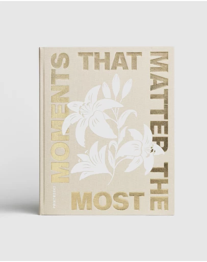 Printworks - Printworks Photo Album-Moments That Matters The Most-Beige