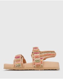 Betts - Majorca Junior Ankle Strap Footbed Sandals