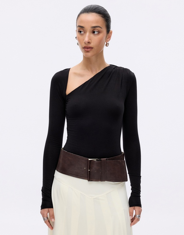 Minima Esenciales - Sienna Draped Bodysuit