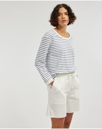 Amelius - Elaine Raw Hem Sweater