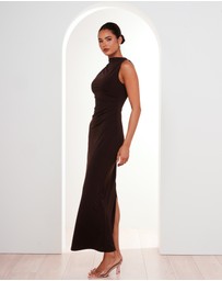 Pilgrim - Zaylee High Collar Maxi Dress