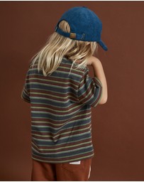 Rhythm - Adventure Stripe SS T-Shirt - Kids