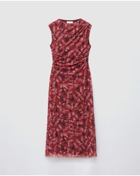 & Other Stories - Draped Sleeveless Midi Dress