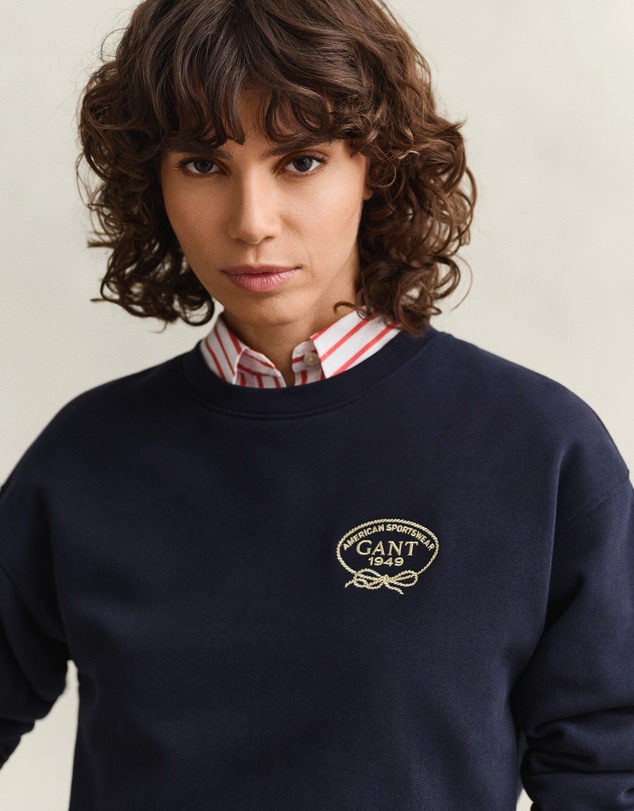 Gant - Rope Graphic Crew Neck Sweat