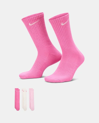 Nike - 3-Pack Everyday Cushion Crew Socks