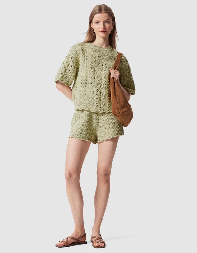 & Other Stories - Pointelle-Knit T-Shirt