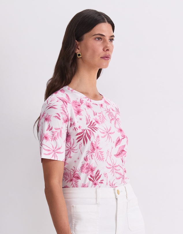 Sportscraft - Palm Print Merc Tee