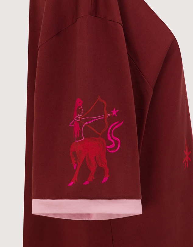 The Somewhere Co - Sagittarius Astrology Oversized Tee