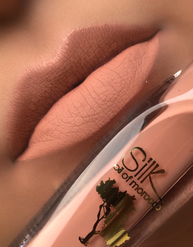 Silk Oil of Morocco - Argan Matte Liquid Lipstick - Mocha