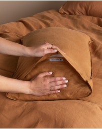 Sheet Society - Eve Linen Quilt Cover Set