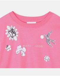 Marc Jacobs - Jewellery Graphic Print Logo T-Shirt - Kids-Teens