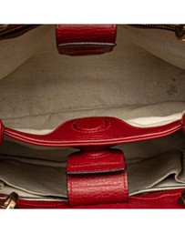 Pre-Loved by Azura Reborn - Pre-Loved Small Calfskin Bamboo Shopper Satchel