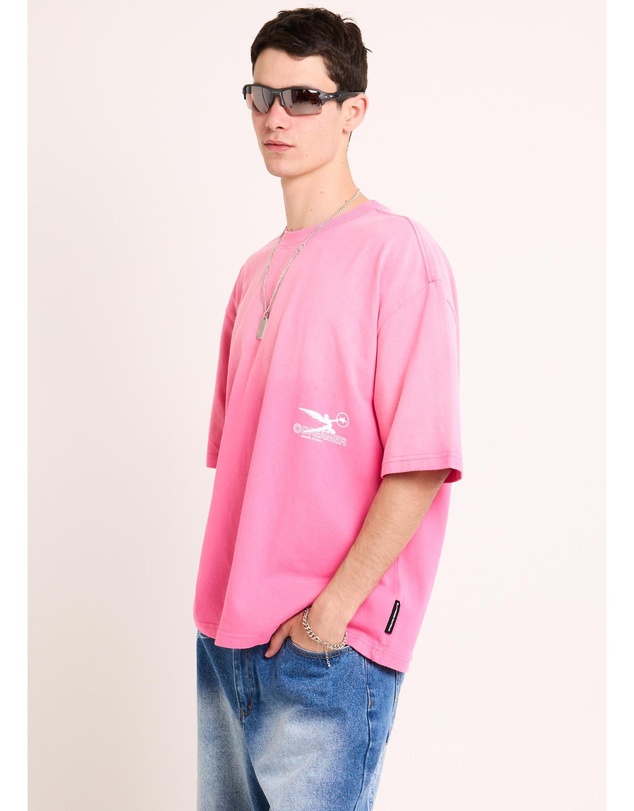 Black Noise White Rain - Homme Crop T-Shirt