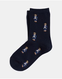 Polo Ralph Lauren - Polo Bear Crew Socks - Kids