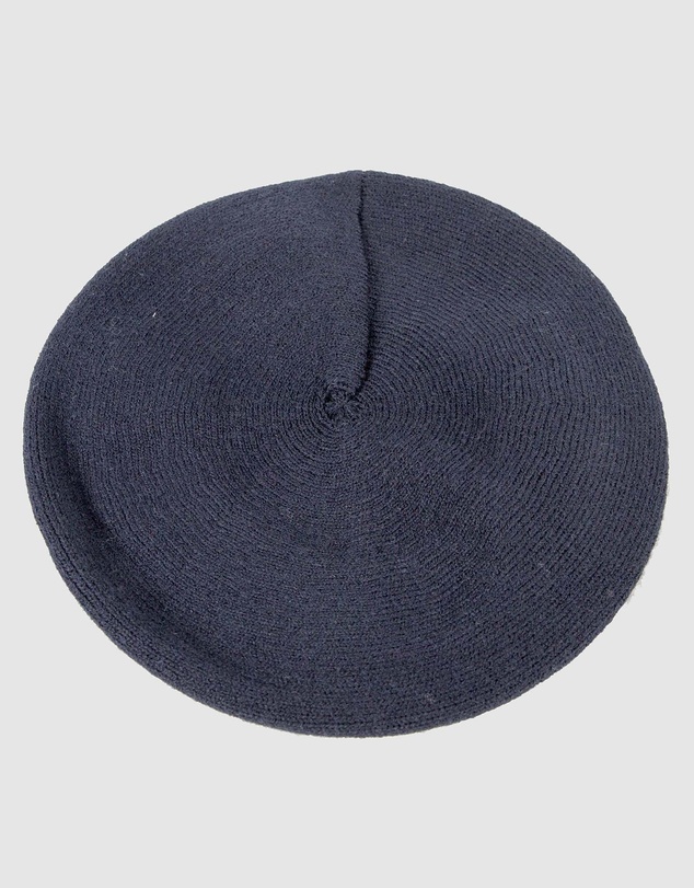 Max Alexander - European Made Navy Soft Wool Beret